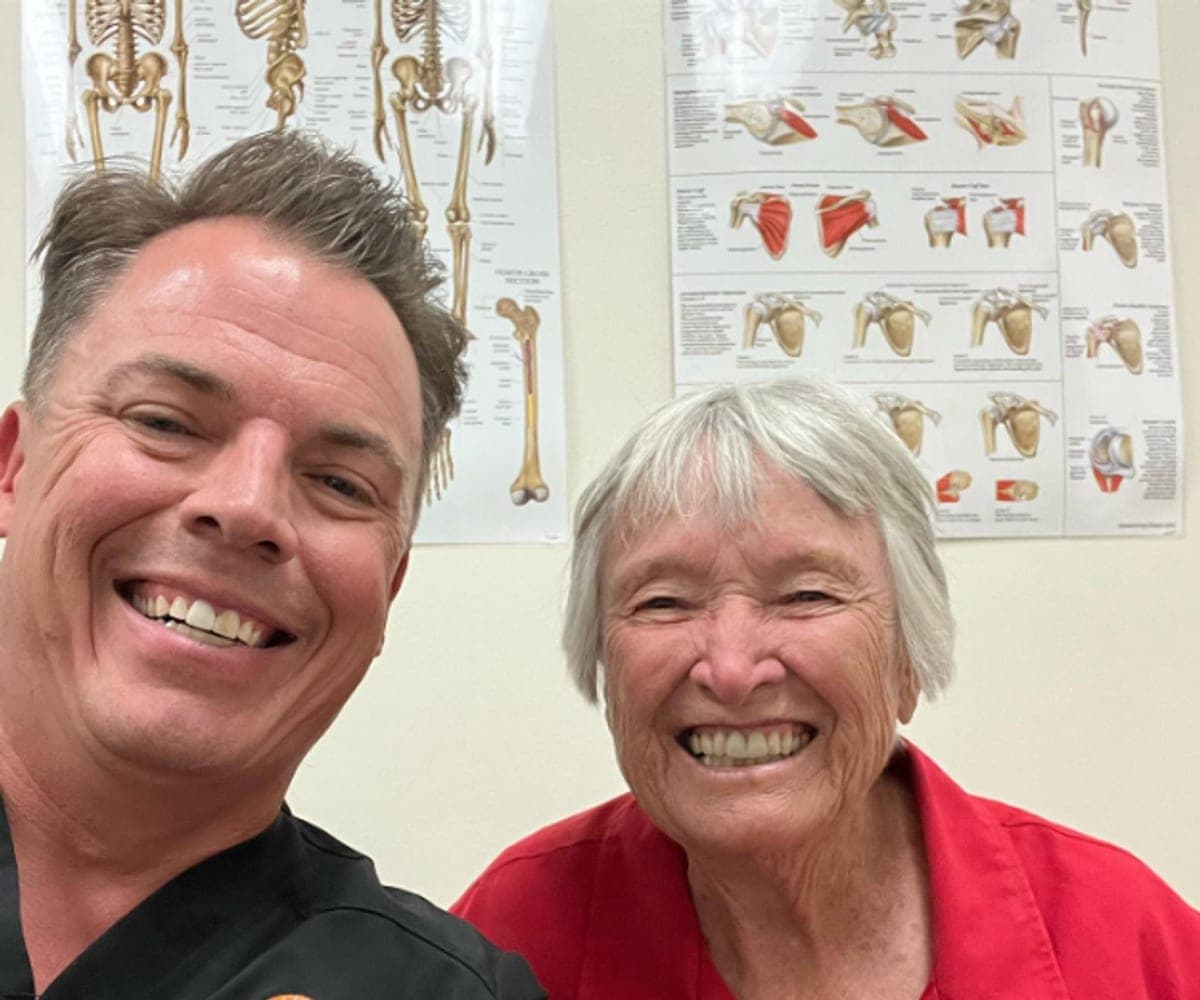 Dr. Brady Wirick at the Intermountain clinic
